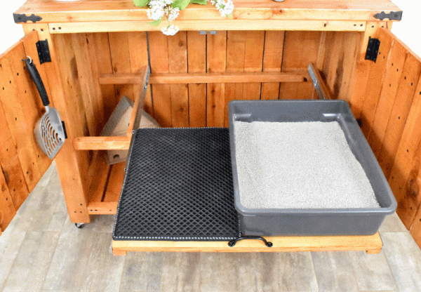 DIY Farmhouse Hutch / Potting Bench